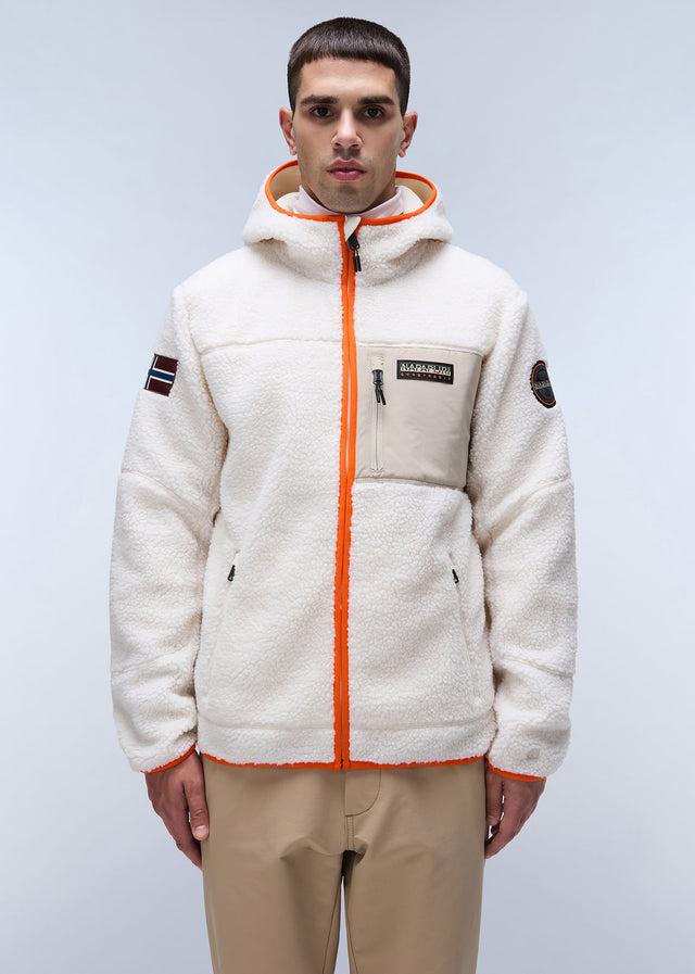 Napapijri Jacken  Yupik full zip hoodie  - whitecap gray 