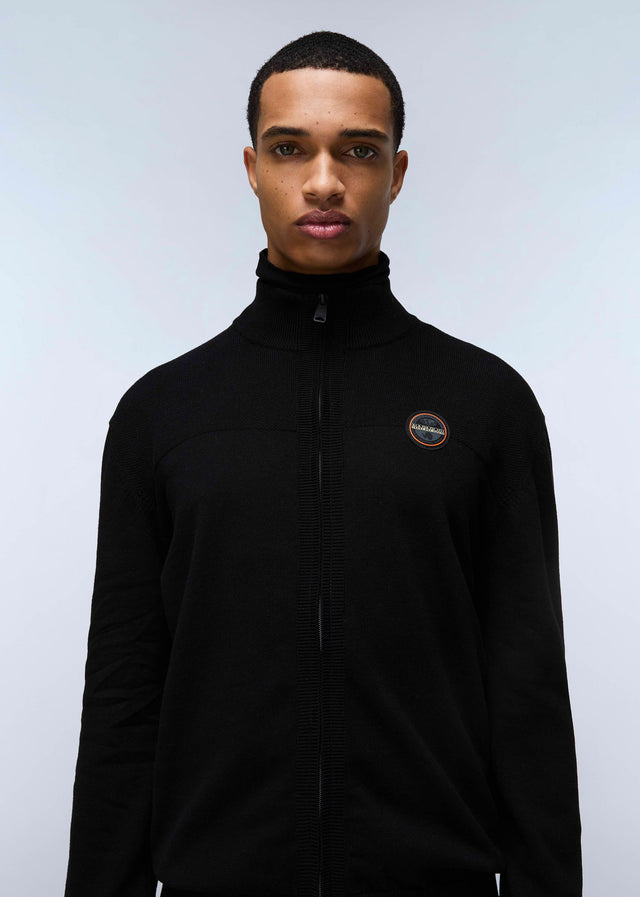 Napapijri Sweatjacken  Derri full zip vest - black 