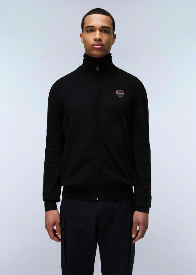 Napapijri Sweatjacken  Derri full zip vest - black 