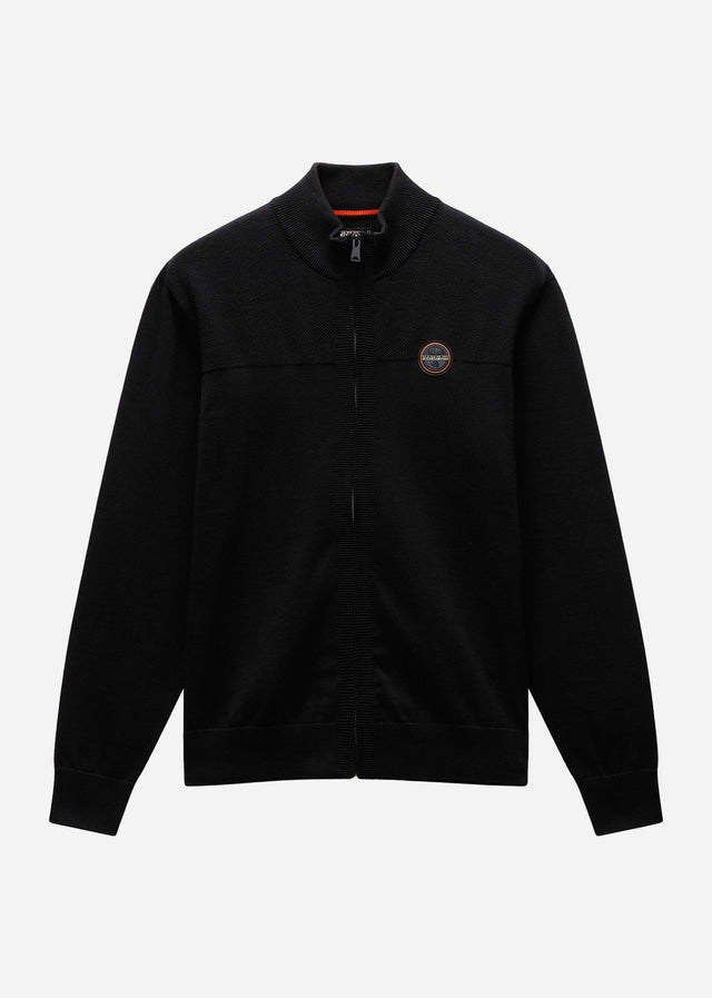 Napapijri Sweatjacken  Derri full zip vest - black 