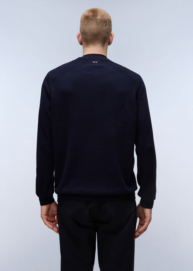 Napapijri Pullover  Derri crewneck sweater  - blue marine 