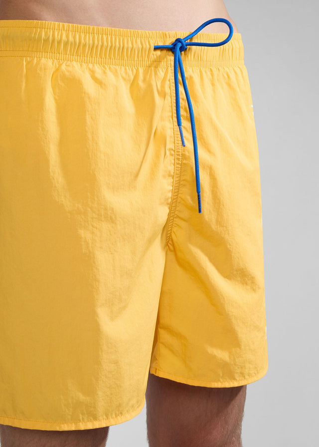 Napapijri Badeshorts  Box swim short - yellow kumquat 