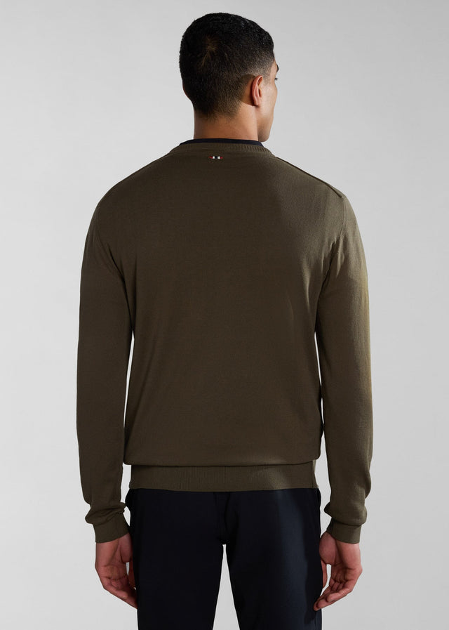 Napapijri Pullover  Decatur 5 - green lichen 