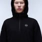 Napapijri Hoodies  Badge halfzip hoodie  - black 