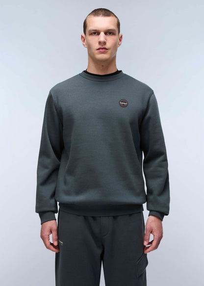 Napapijri Truien  Badge crewneck sweater  - green urban 