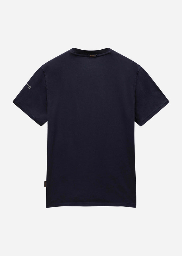 Napapijri T-Shirts  Badge t-shirt - blue marine 