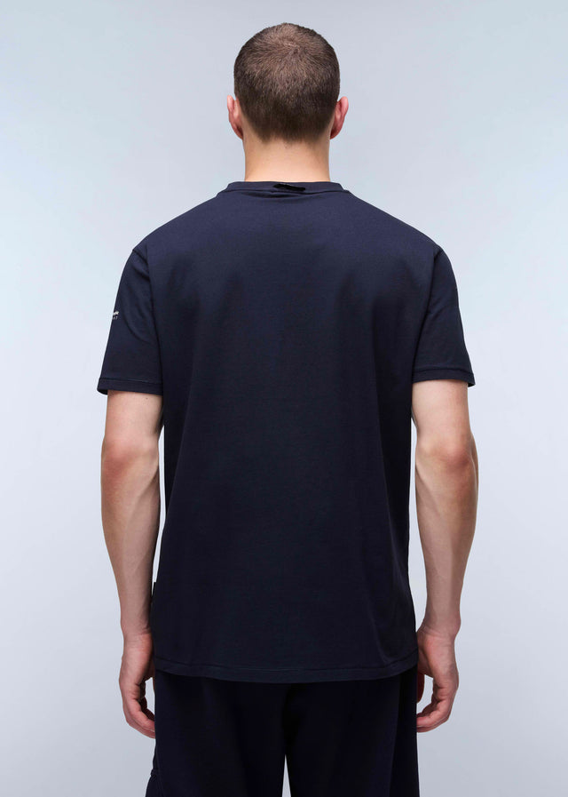 Napapijri T-Shirts  Badge t-shirt - blue marine 