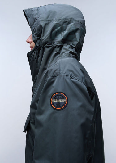 Napapijri Jassen Winter Rainforest overhead jacket next - green urban