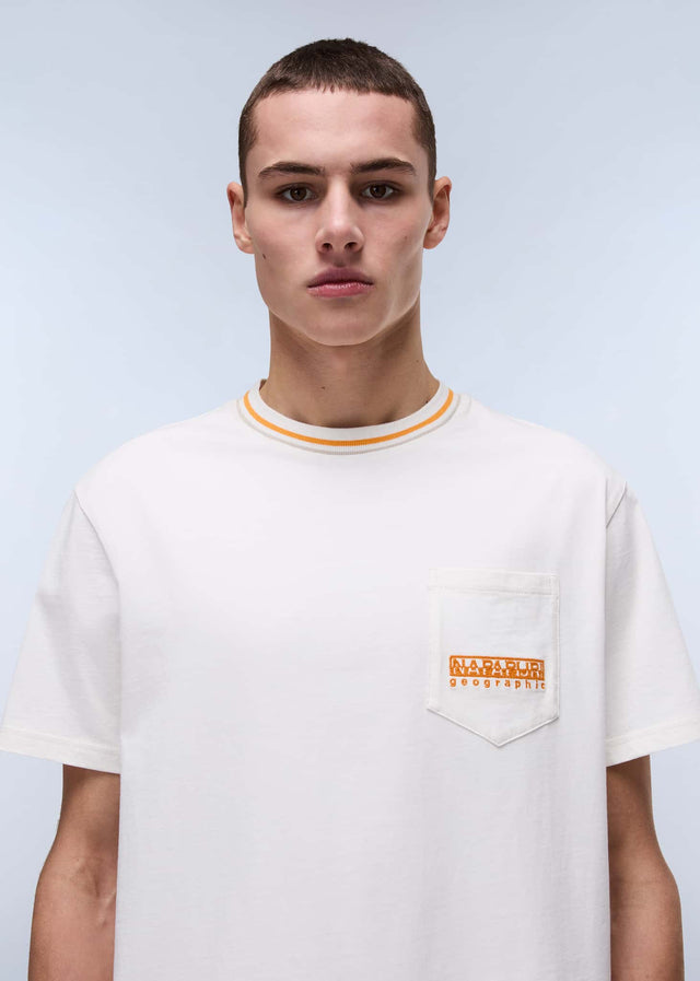 Napapijri T-Shirts S murlo - white whiper