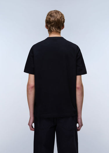 Napapijri T-shirts S box logo SS 1 - black beauty