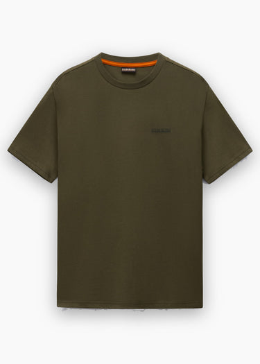 Napapijri T-shirts S yourte ss - olive night