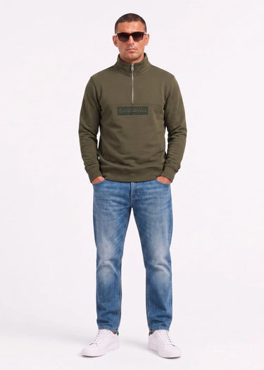 Napapijri Truien B box logo hz wi - olive night