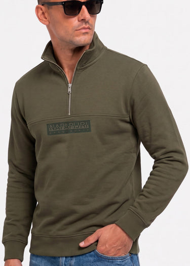 Napapijri Truien B box logo hz wi - olive night