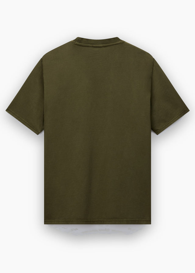 Napapijri T-Shirts S bollo ss 3 - olive night
