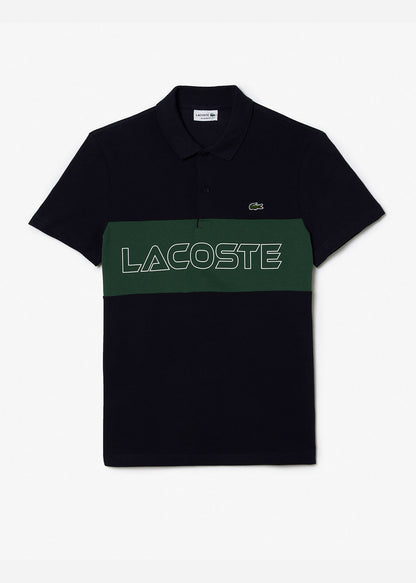 Lacoste Polo's  Colorblock polo - abysm sequoia 