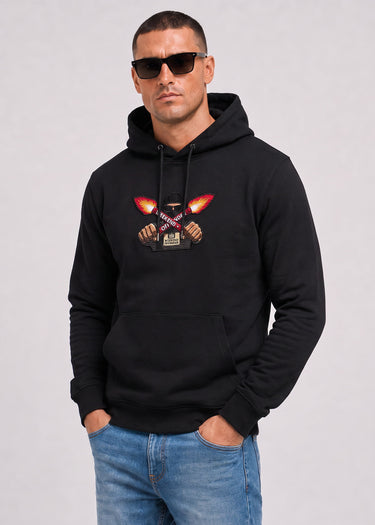 Weekend Offender Hoodies Fulgar hoodie - black