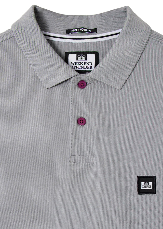 Weekend Offender Poloshirts Heathcote - smokey