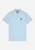 Weekend Offender Polo's  Sakai - winter sky blue house check 