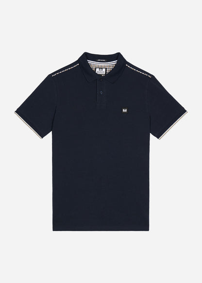 Weekend Offender Polo's  Sakai - navy house check 