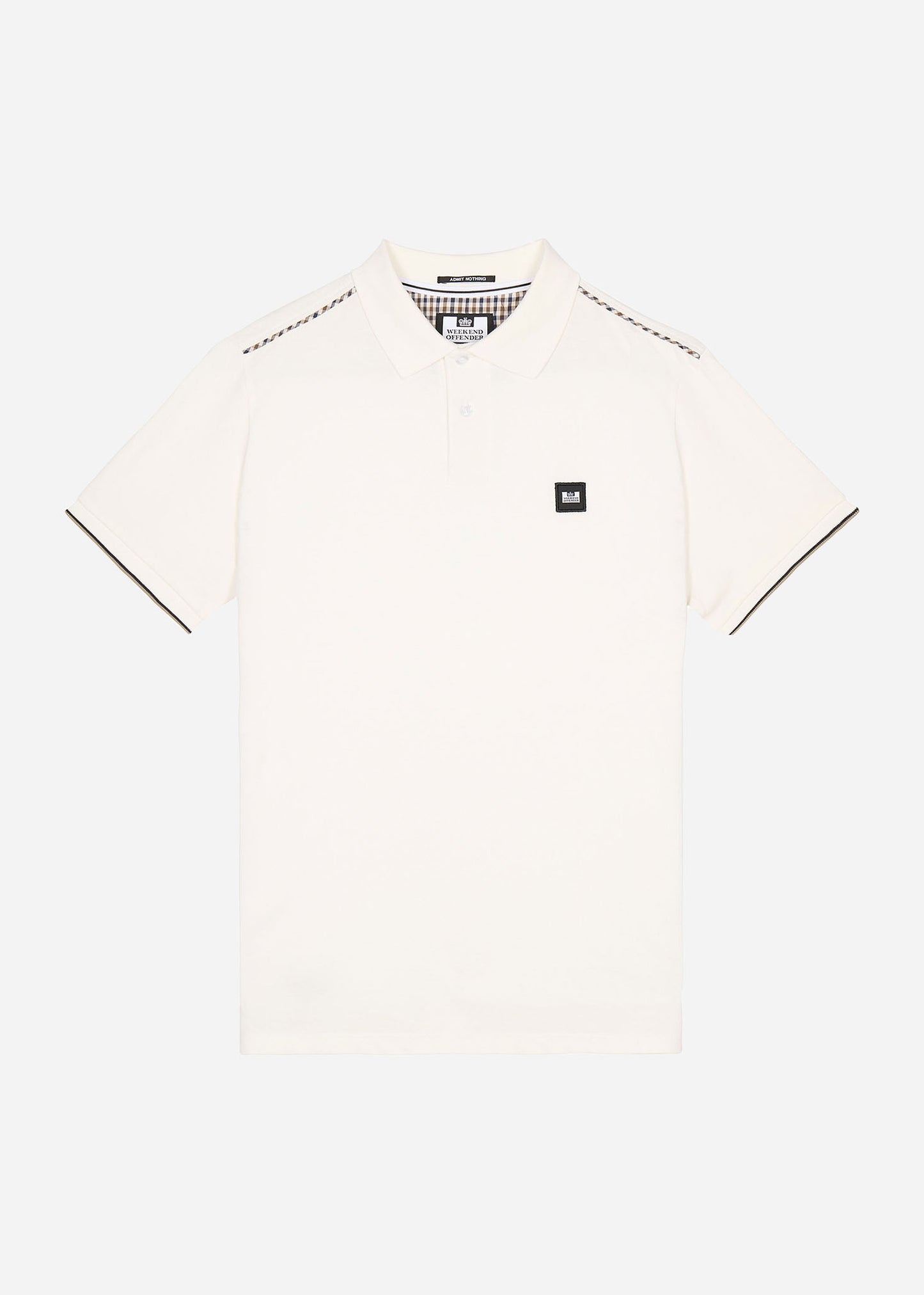 Weekend Offender Polo's  Sakai - winter white house check 