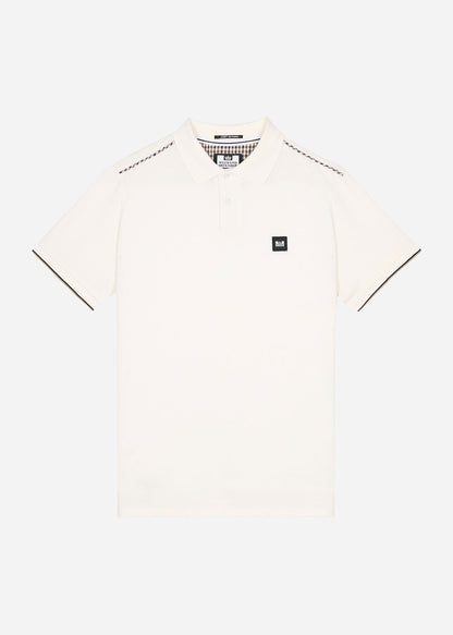 Weekend Offender Polo's  Sakai - winter white house check 