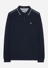 Weekend Offender Longsleeve Polo's  Carola - navy blue house check 