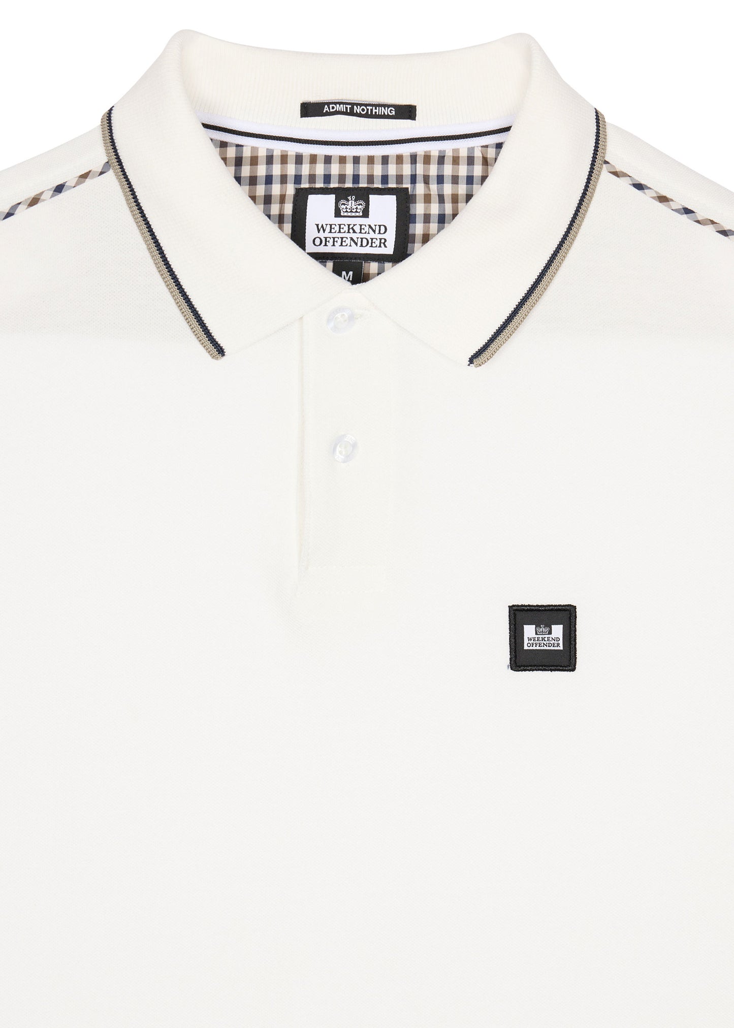 Weekend Offender Longsleeve Polo's  Carola - winter white house check 