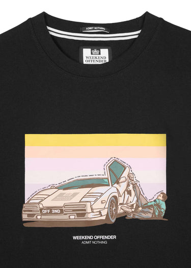 Weekend Offender T-shirts Quaaludes - black