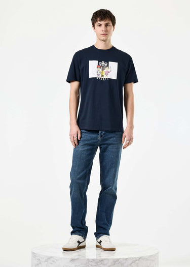 Weekend Offender T-shirts Weekend tee - navy