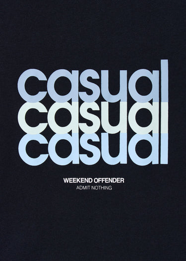 Weekend Offender T-shirts W.O.L. - navy
