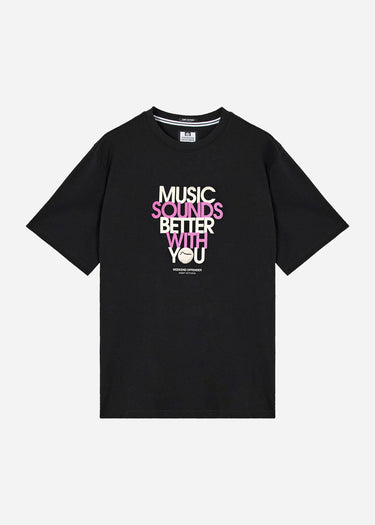 Weekend Offender T-shirts Bangalter - black