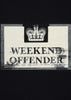 Weekend Offender T-shirts  Bonpensiero - black 