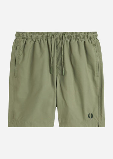 Fred Perry Zwembroeken Classic swimshort - olive mint
