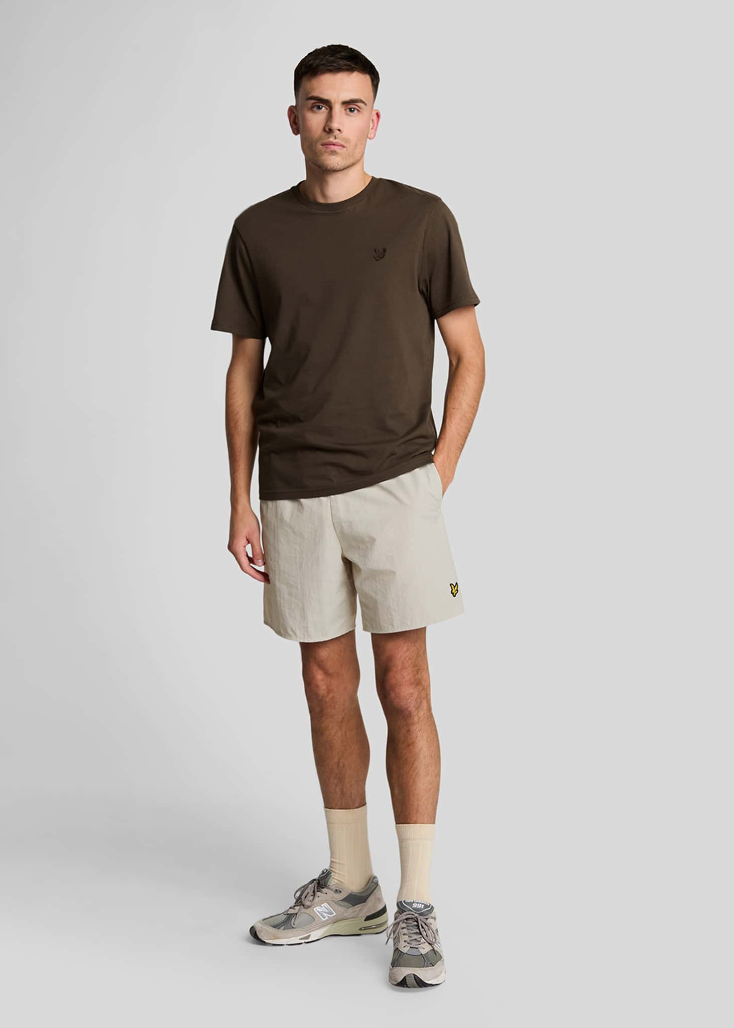 Lyle & Scott Zwembroeken Plain swimshort - cove