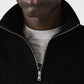 Lacoste Truien  Sweater half zip - black 