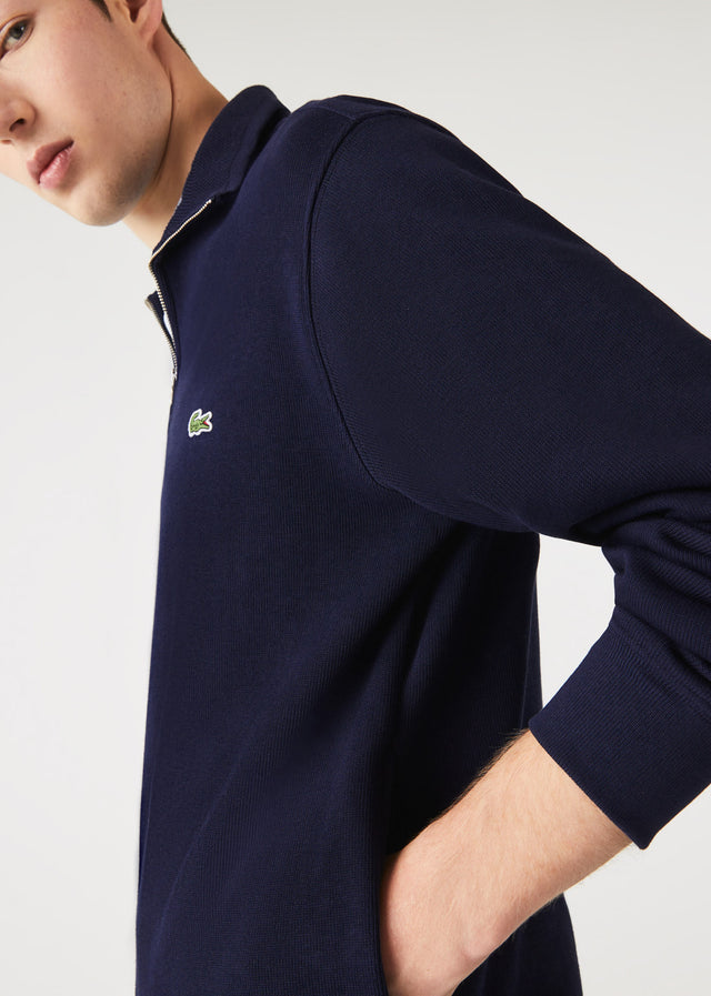 Lacoste Pullover  Sweater half zip - navy blue 