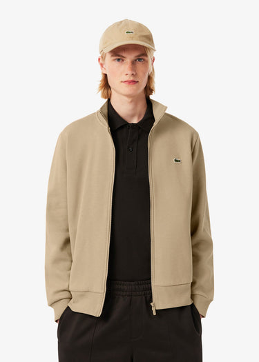 Lacoste Vesten Brushed fleeced zip - viennese