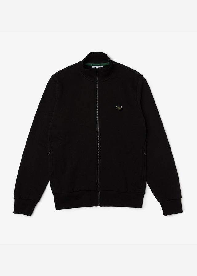 Lacoste Sweatjacken  Brushed fleece zip through sweater - black 