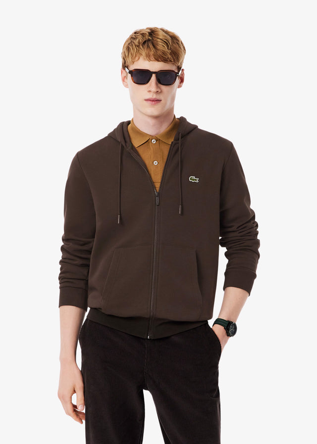 Lacoste Sweatjacken Core vest - port