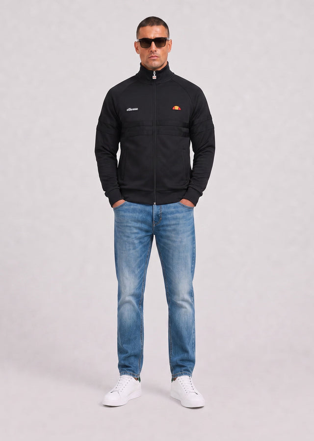 Ellesse Sweatjacken Rimini track jacket - black mono