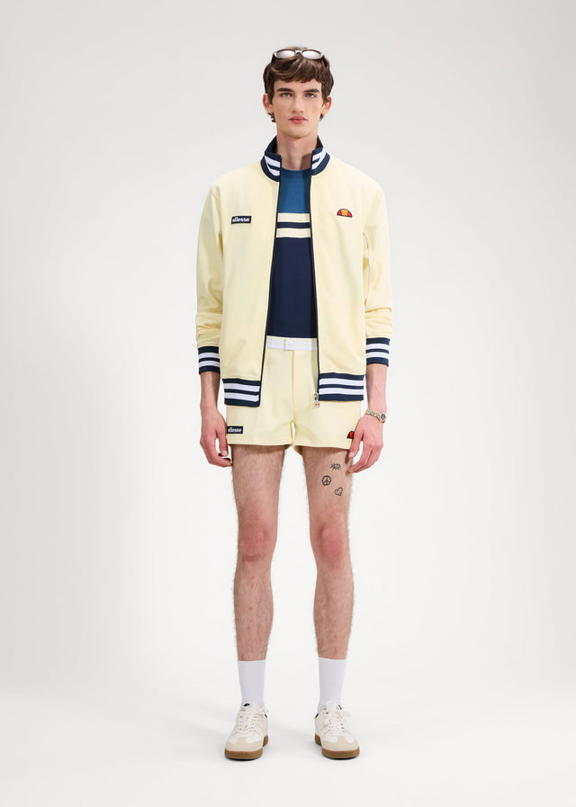 Ellesse Sweatjacken Milan track jacket - light yellow navy