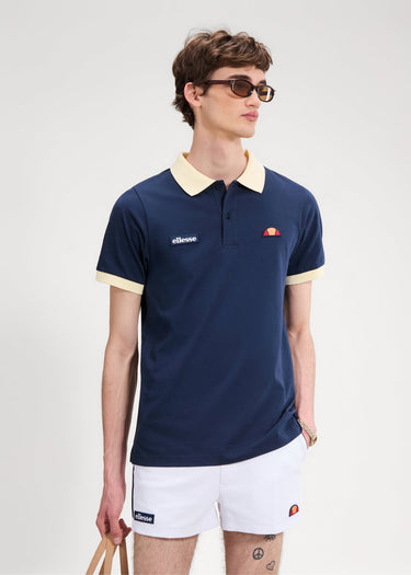 Ellesse Polo's Lessepsia polo - navy light yellow