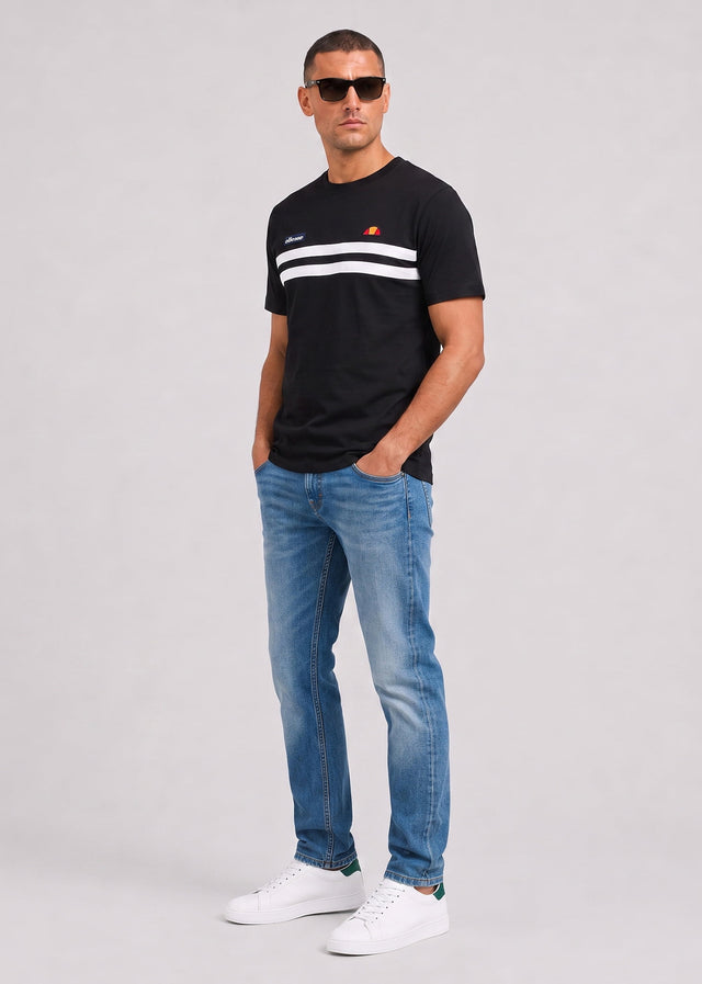 Ellesse T-Shirts Venire tee - black white