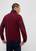 Ellesse Vesten  Roma track top - burgundy 