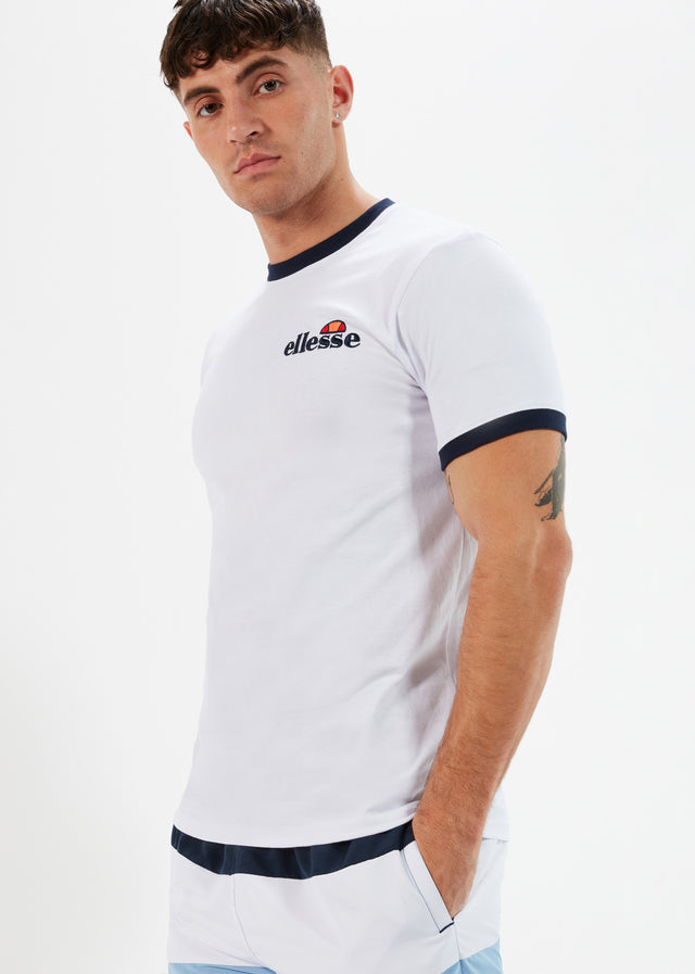 Ellesse T-Shirts  Meduno tee - white 