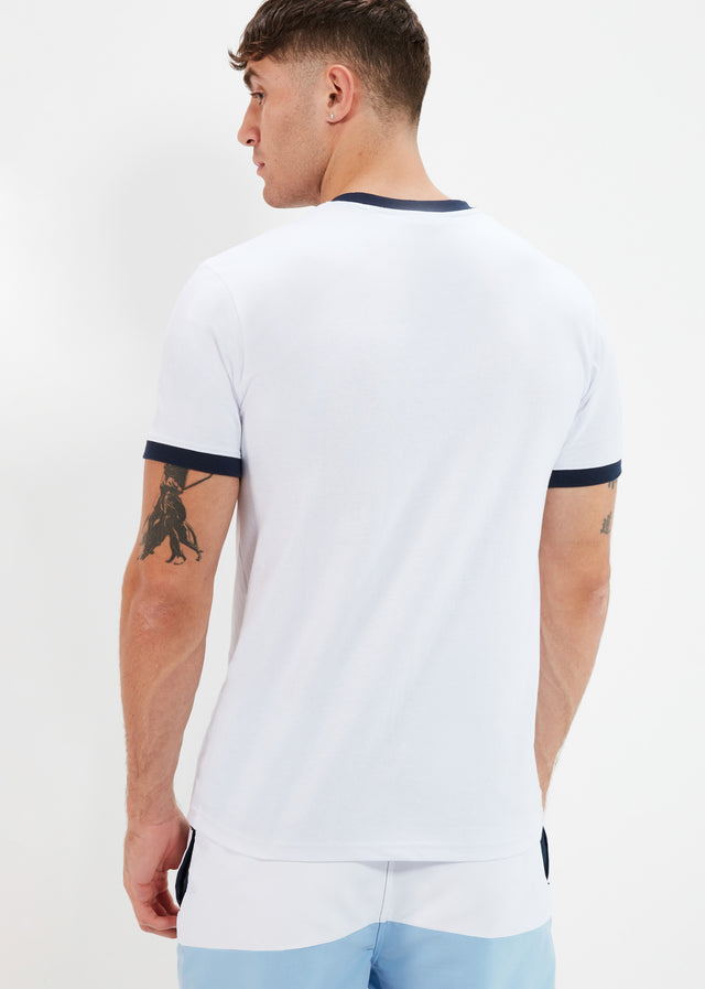 Ellesse T-Shirts  Meduno tee - white 