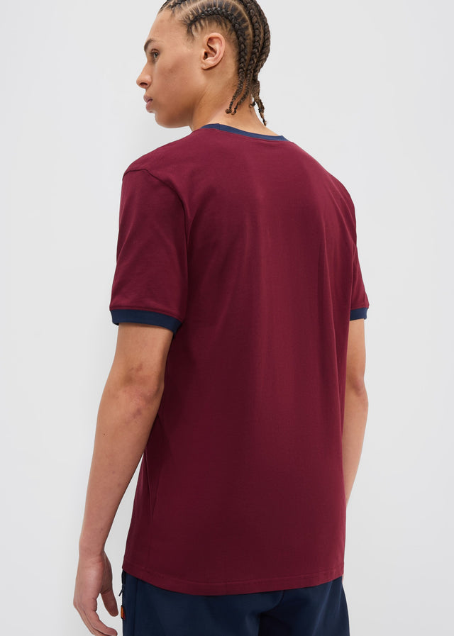 Ellesse T-Shirts  Ferdorini tee - burgundy 