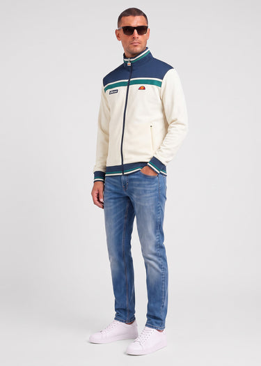 Ellesse Vesten Vignola track top - ecru/navy