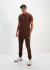 Ellesse T-shirts  Ollio tee - dark brown 