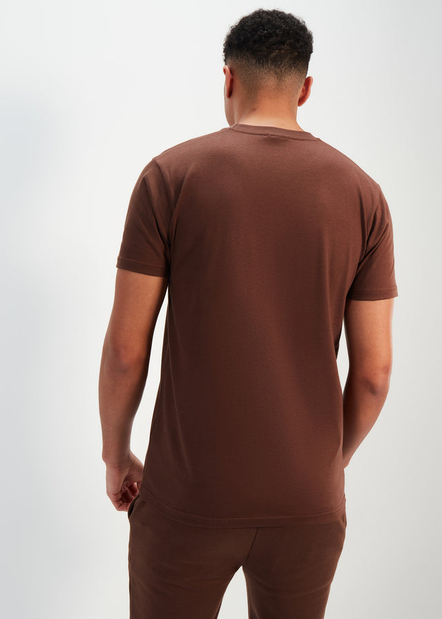 Ellesse T-Shirts  Ollio tee - dark brown 